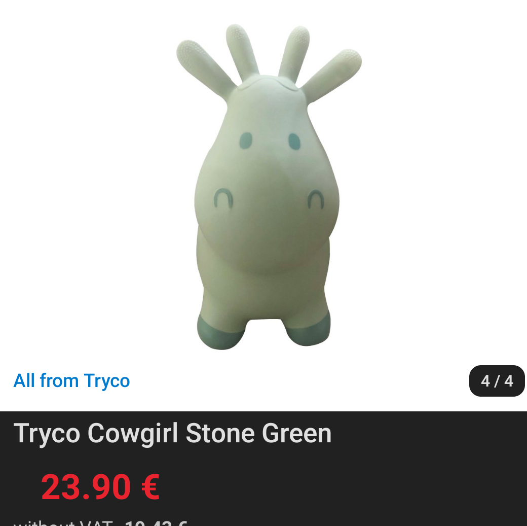 Úplne Nová Tryco Hopsadlo kravička - 2