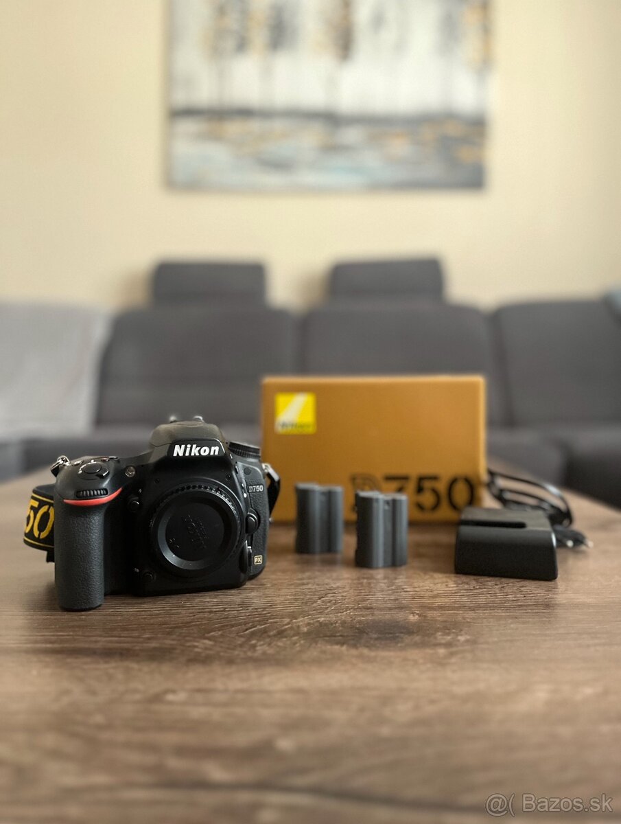 Nikon D750 + obejktívy - 2