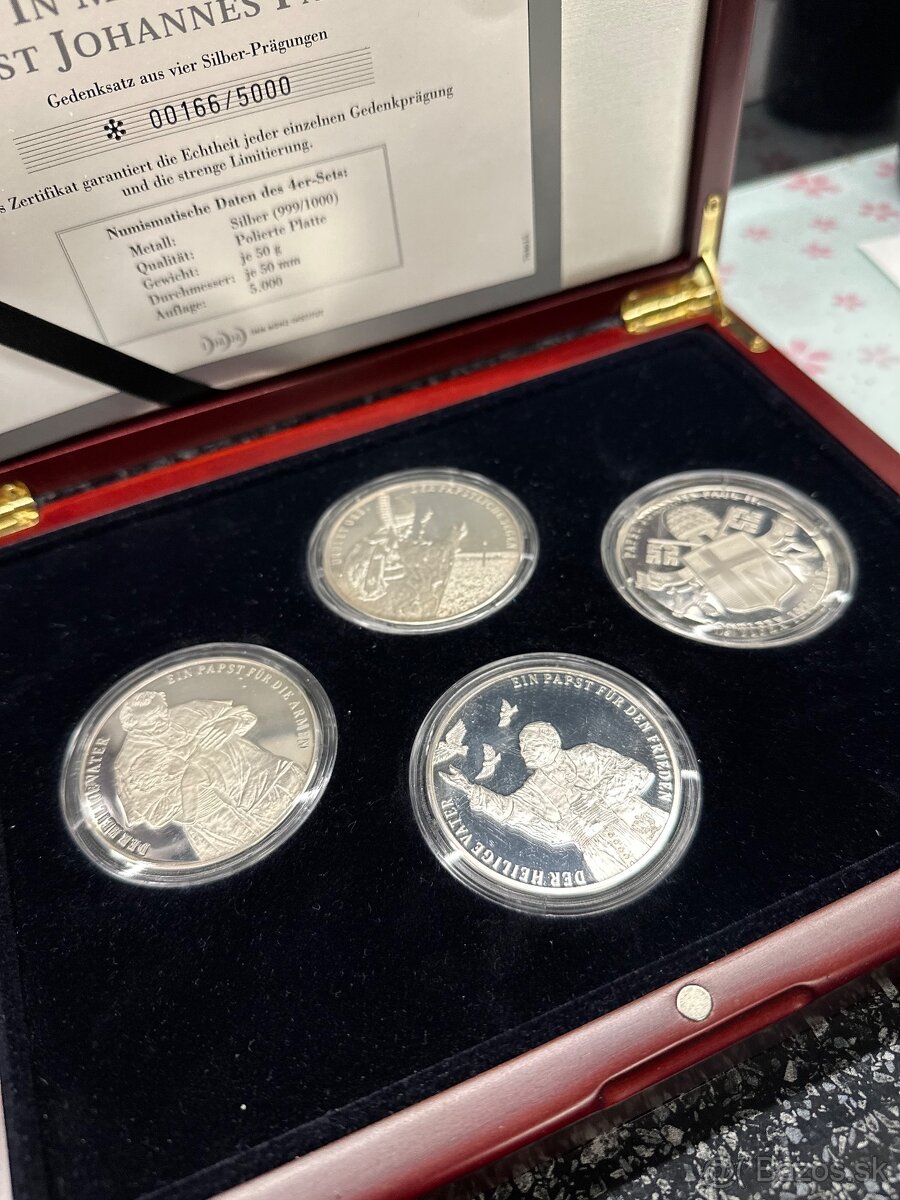 Predam mince v Striebre - 2