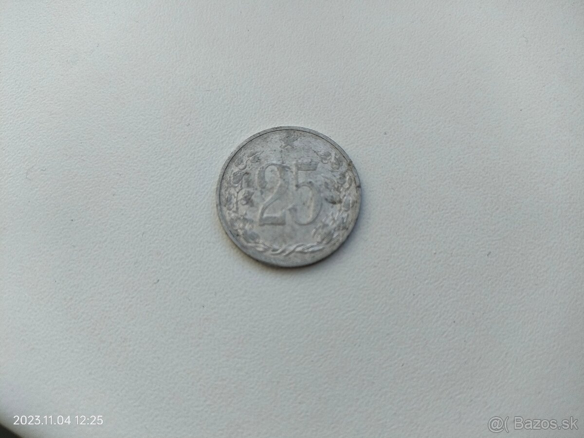 25 halierov - 2