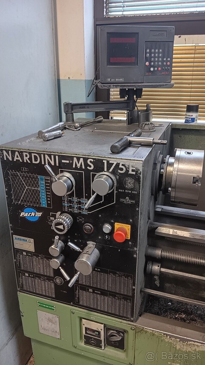 Hrotový soustruh Nardini MS 175 E (9218) - 2