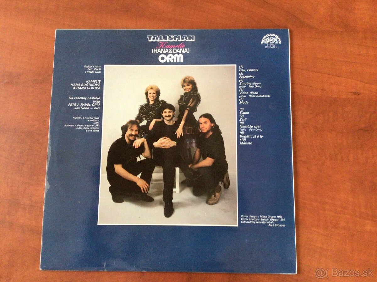 LP vinylové platne - Moravanka, Kamélie - 2