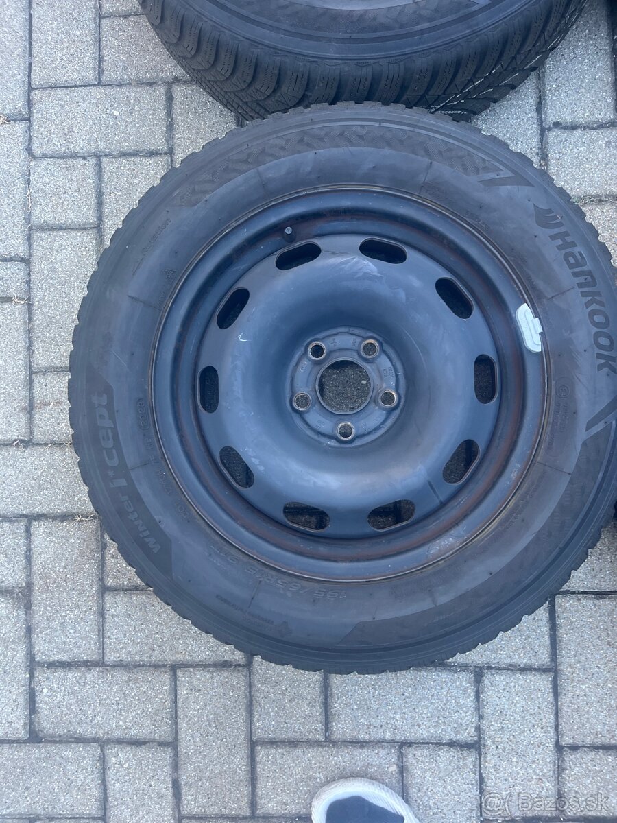 Zimná sada diskov VW 5x100 R15 - 2