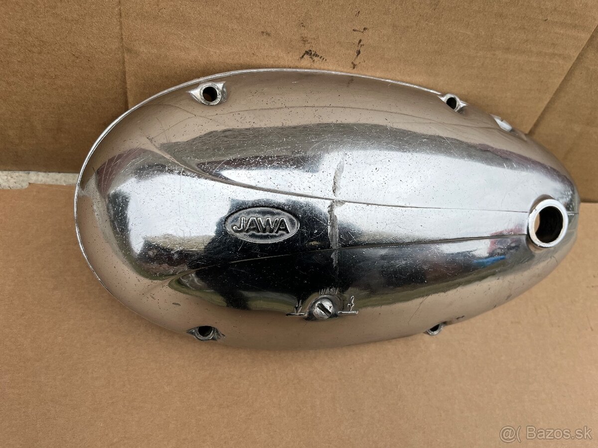 Bočňý kryt motora od stany spojky, JAWA 350 - 2