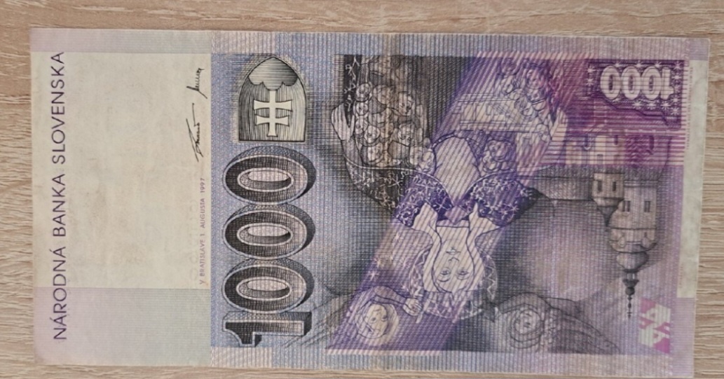 1000sk Bankovka - 2