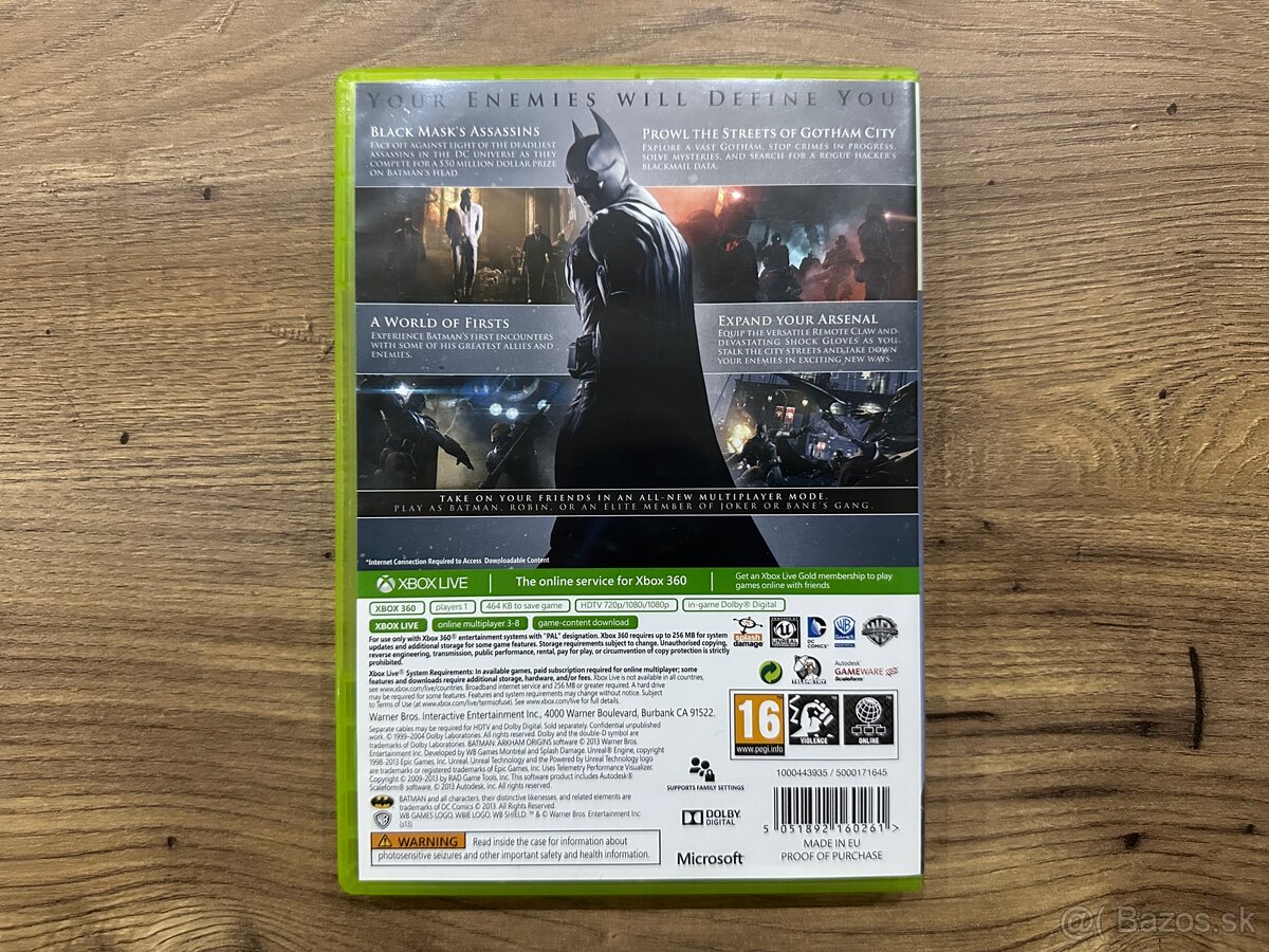 Hra XBOX 360 - Batman Arkham Origins - 2