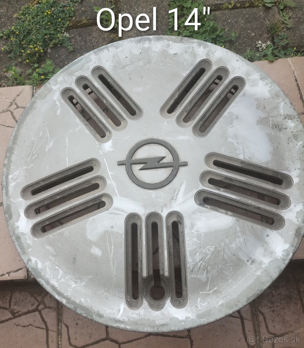 Puklice Vw, Opel original 14" - 2