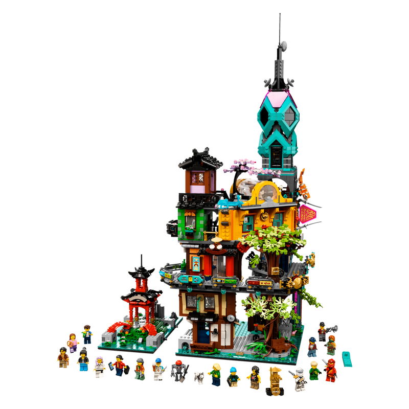 LEGO NINJAGO 71741 Záhrady v Ninjago City - 2