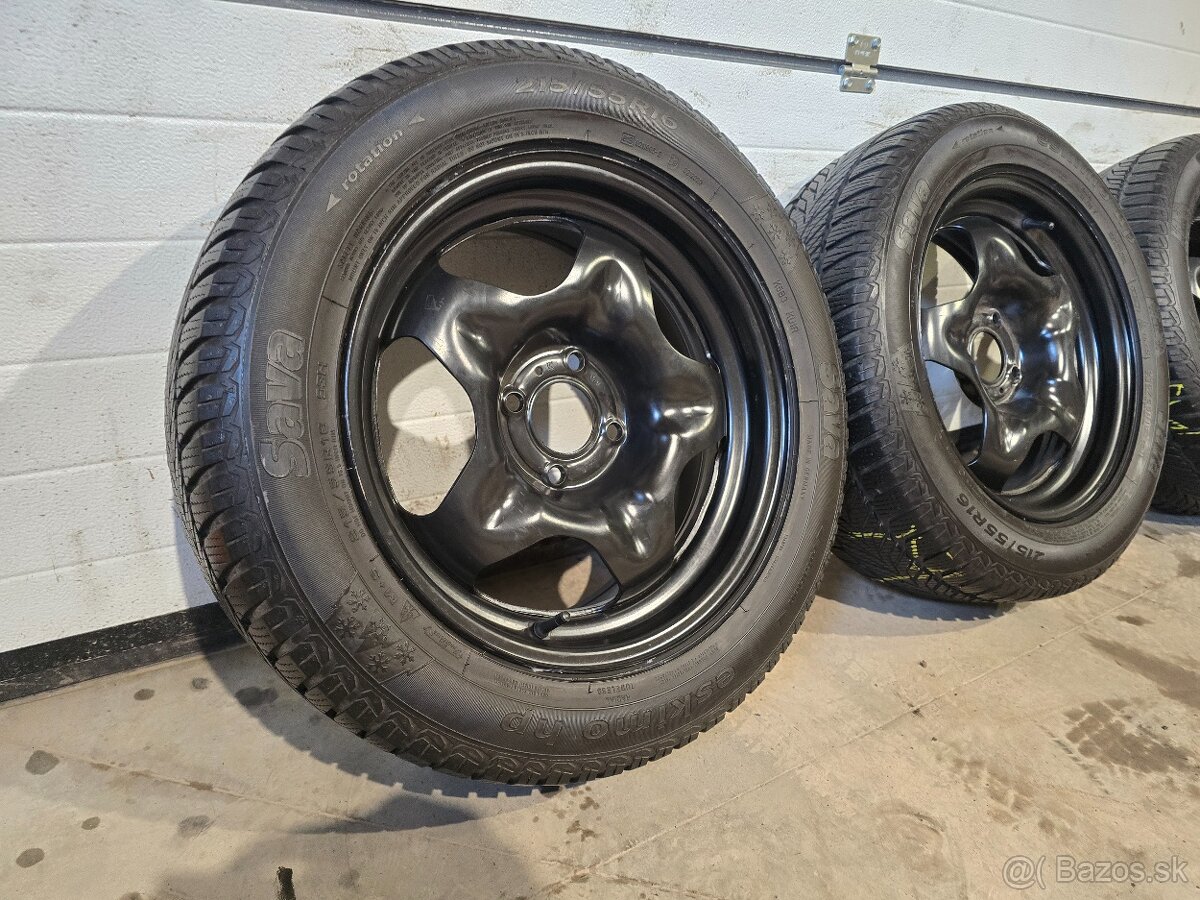 Zimná Sada 4x108+Fulda 215/55 R16 - 2