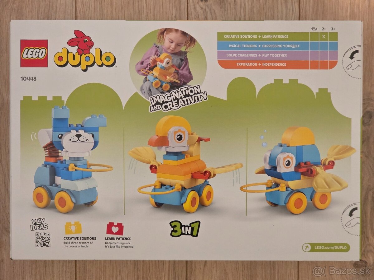 Lego Duplo 10448 Zvieratká na kolieskach - 2