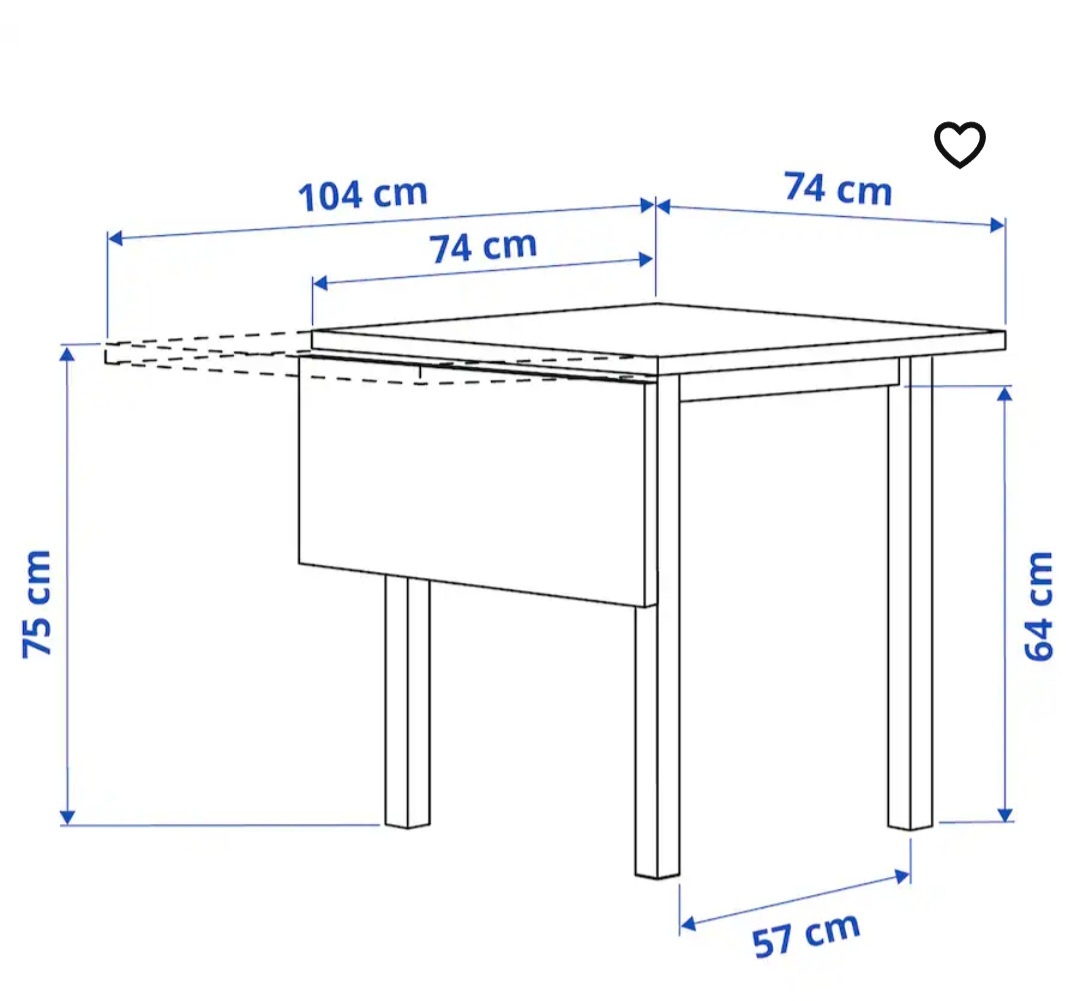 Stol Ikea Nordwik - 2