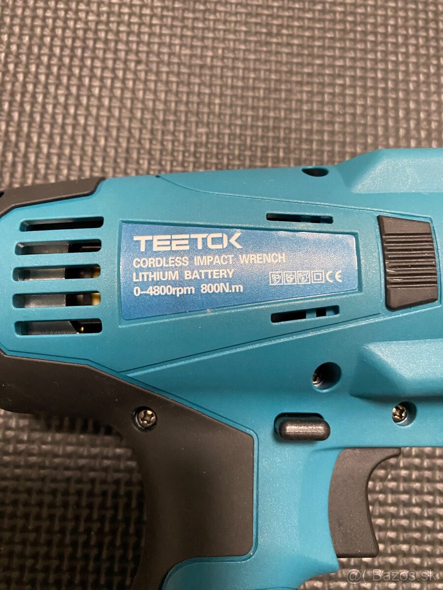 Rázový uťahovač Teetok, 800 Nm - 2