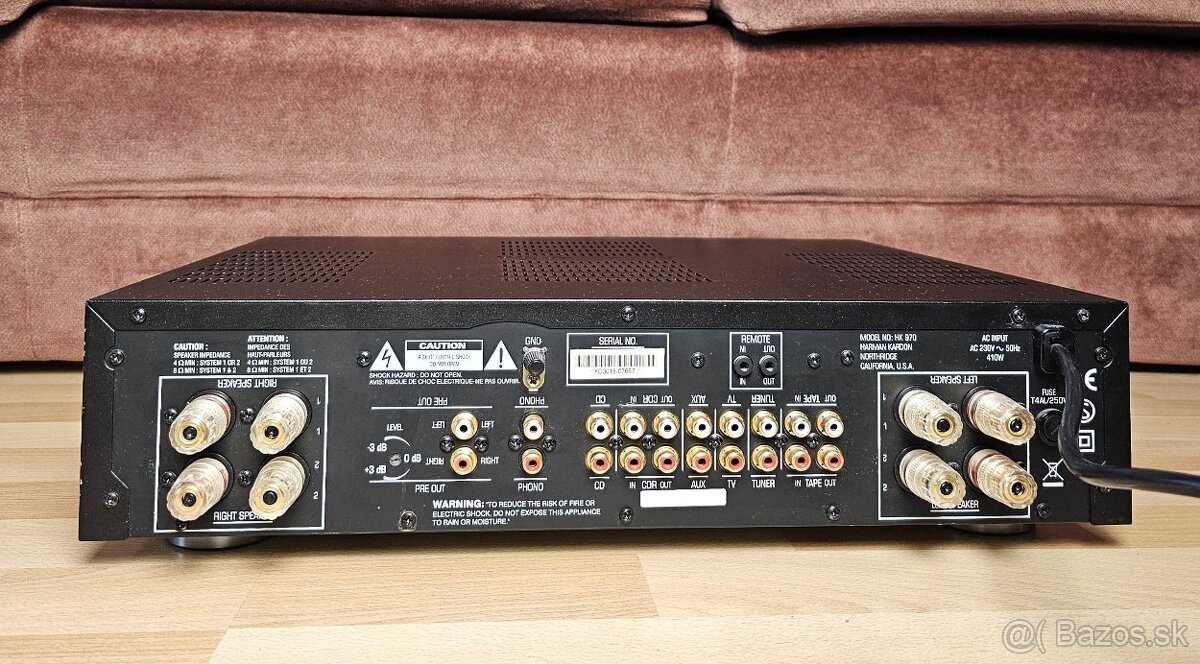 HARMANKARDON HK 970 Cierny / Phono - 2