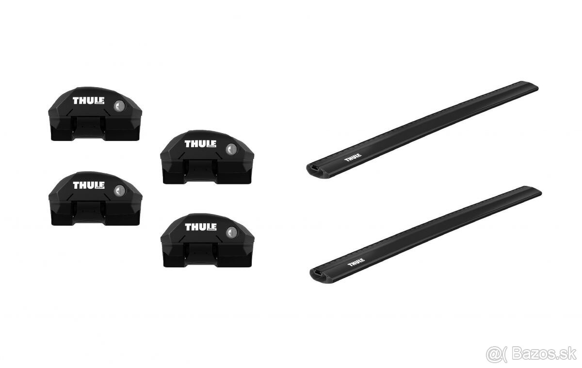 Strešný nosič THULE Evo WingBar Edge Black. - 2