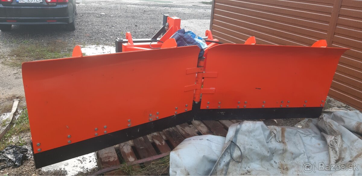 Snezn pluch na traktor bager - 2