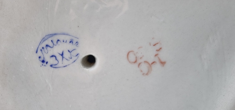 Staré porcelánové súsošie - 27.5 cm - 2