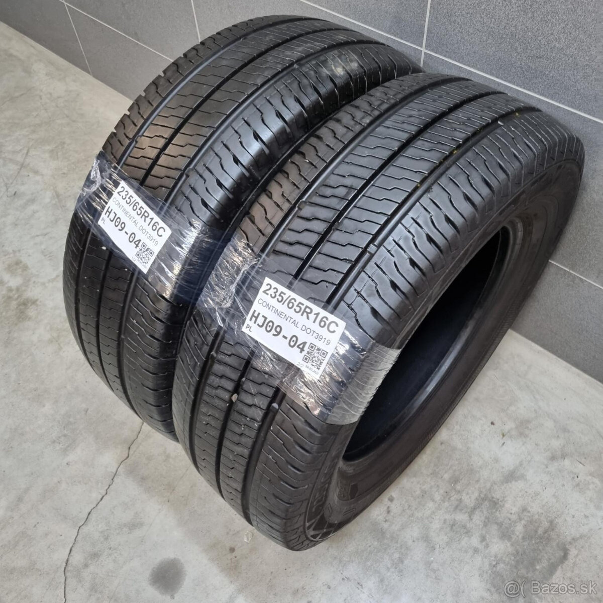 Letné dodávkové pneumatiky 235/65 R16C CONTINENTAL - 2