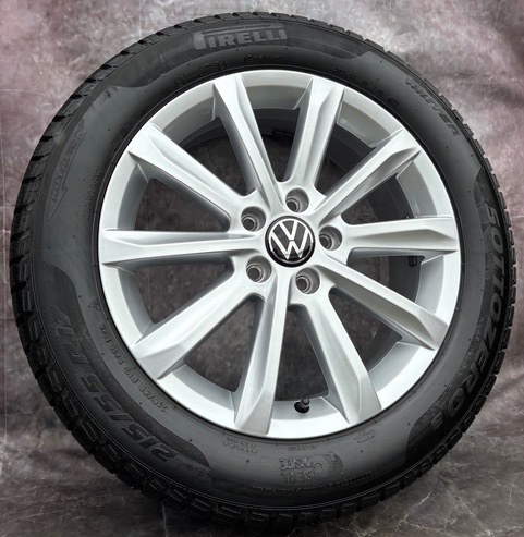 Originál Alu kola VW Passat B8 215/55/17 TOP STAV - 2