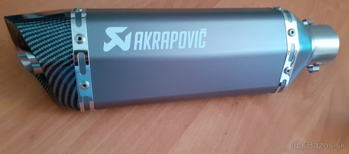 Na predaj - Nový ladený športový univerzálny moto výfuk - 2