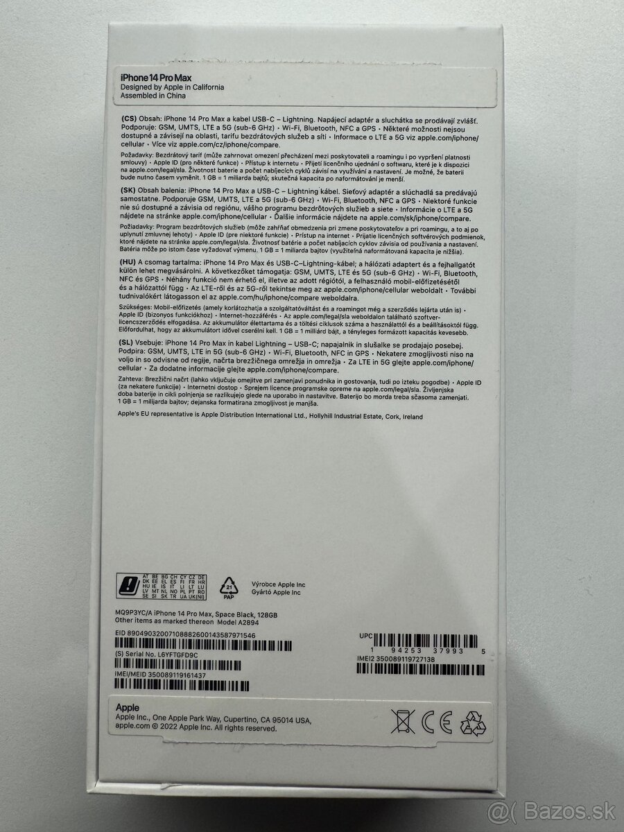 APPLE IPHONE 14 PRO MAX / 128GB / SPACE BLACK - 2