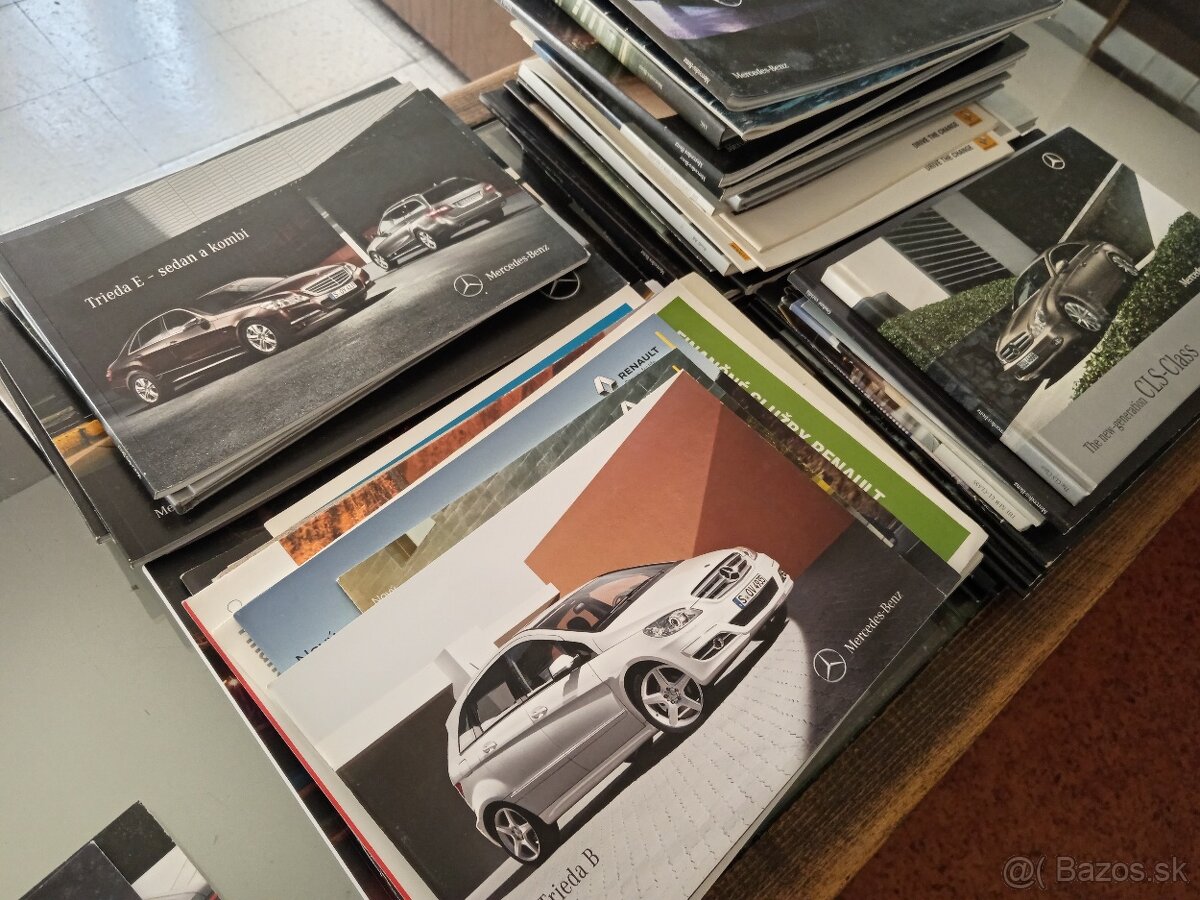 Katalógy, brožúry, prospekty, zberateľské - 2