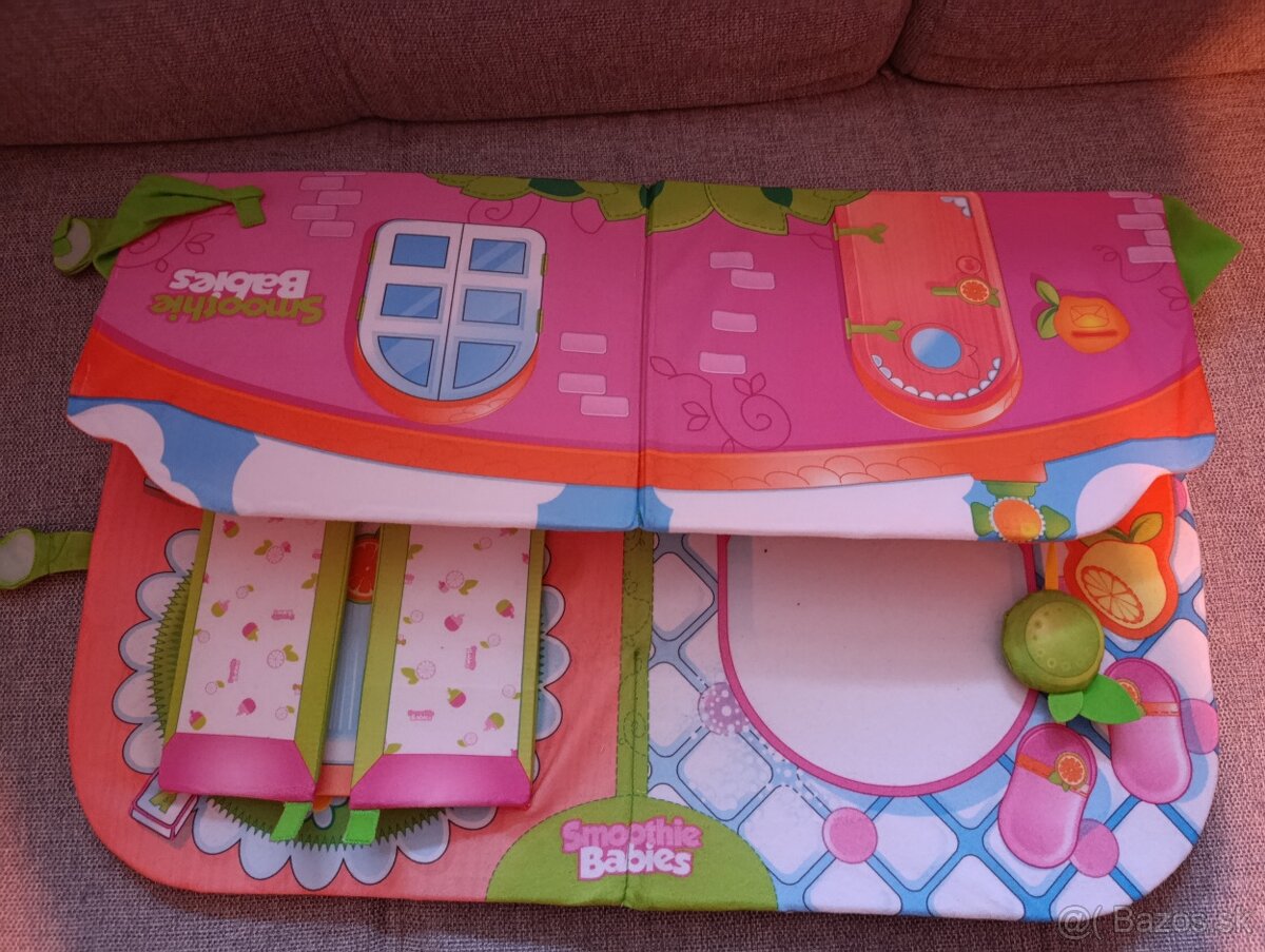 Skladacia postieľka s vaničkou pre bábiky - 2