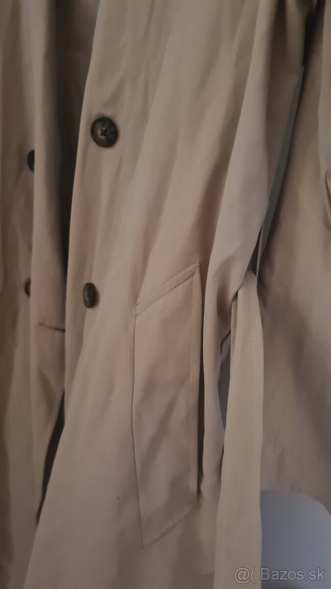 Béžový trenčkot - 2