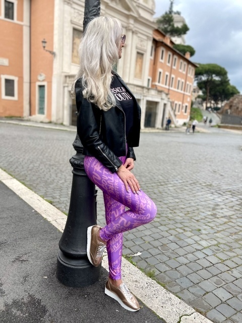 Legíny Versace Jeans Couture, S - 36, PC 185,- € - 2