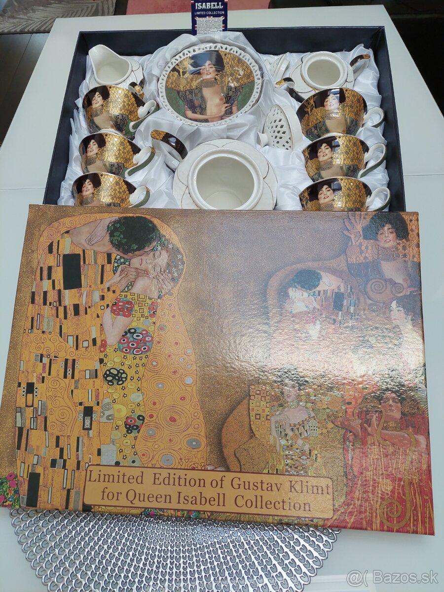 Luxusná porcelanová súprava GUSTAV KLIMT - 2