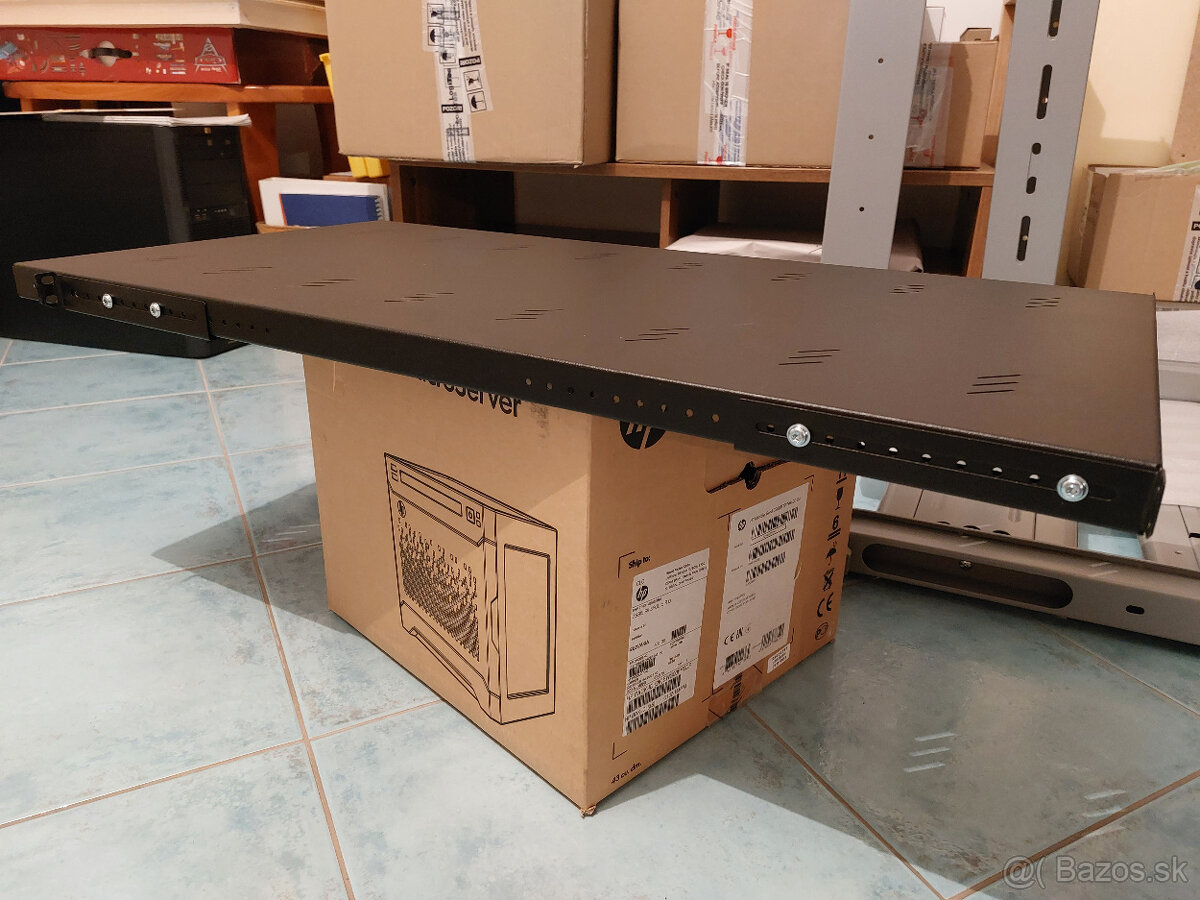 polica do 19" rozvadzaca, hlbka 85cm - 2