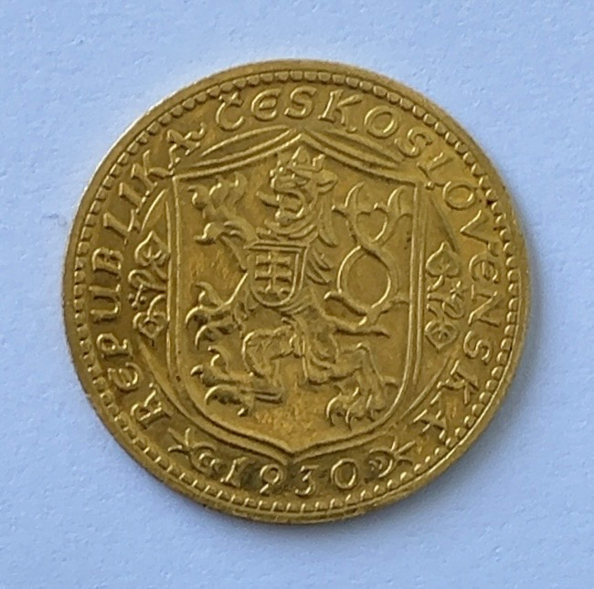 PREDÁM: SVÄTOVÁCLAVSKÝ DUKÁT - 1930 - 2