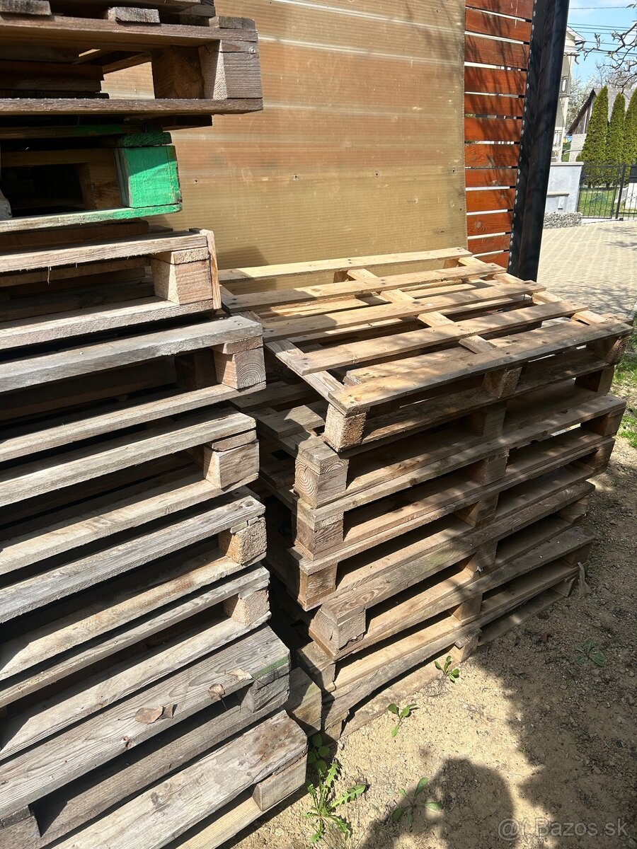 Drevené palety - 2