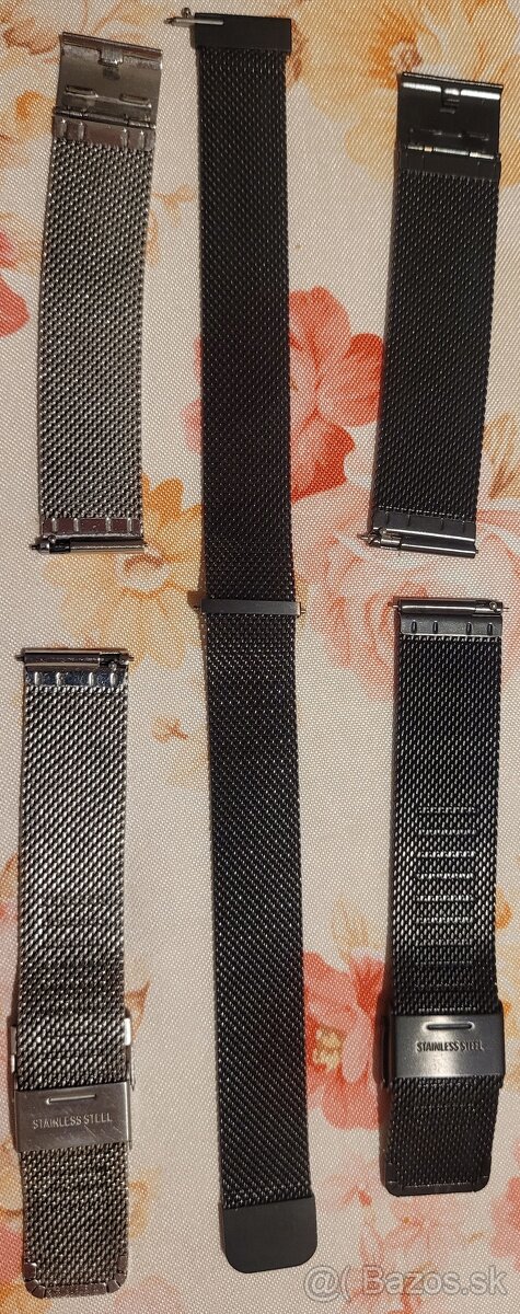 Milanese - remienky 20 a 18mm - 2