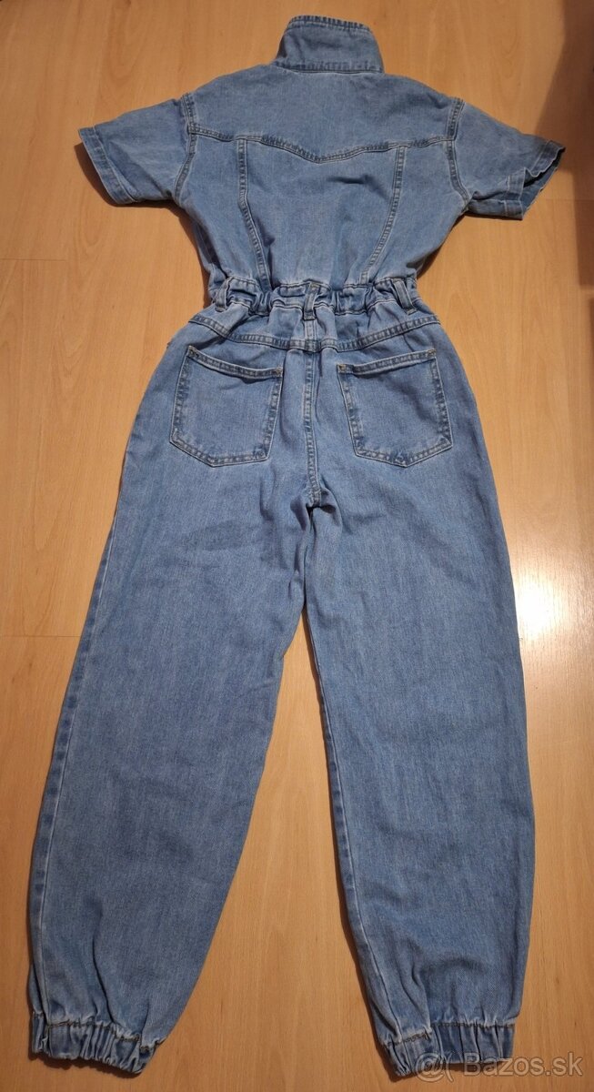 Riflovy overal veľkosť 152 a Retro rifle na traky-146 - 2