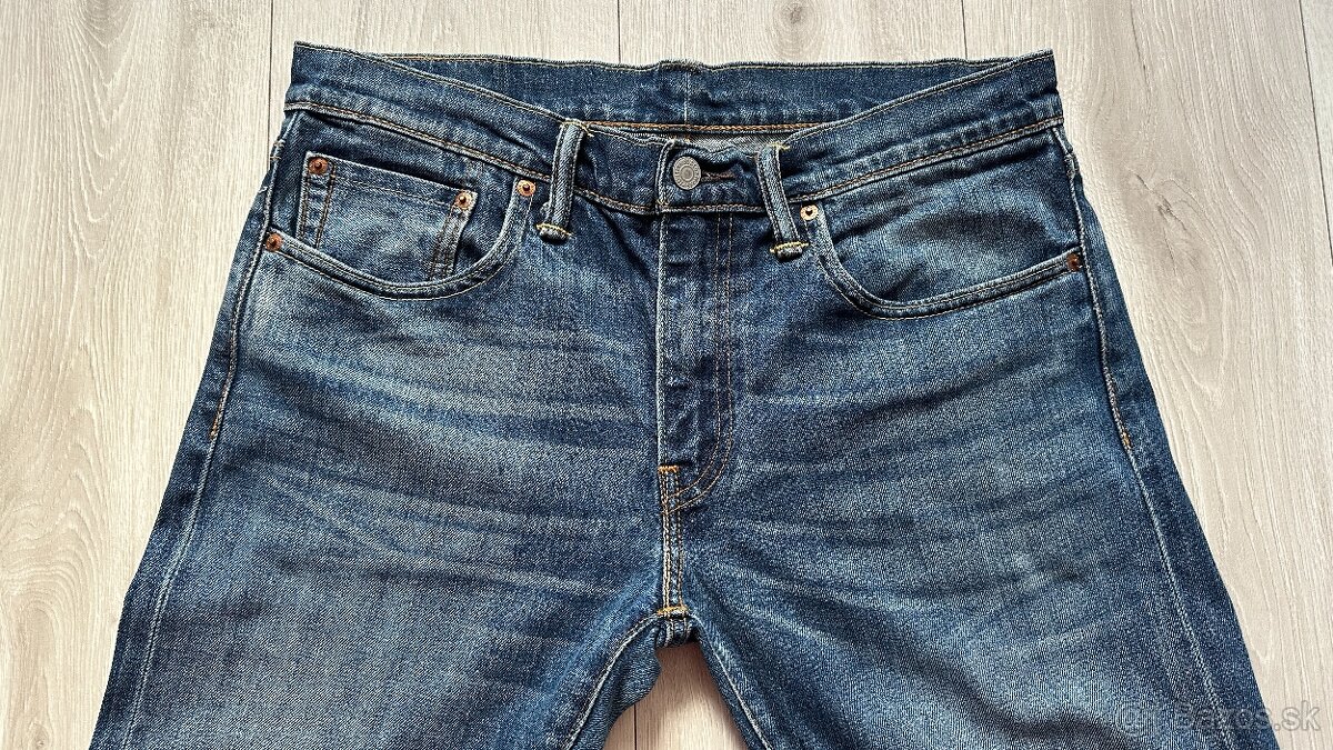 Pánske,kvalitné džínsy LEVIS 504 - veľkosť 32/32 - 2