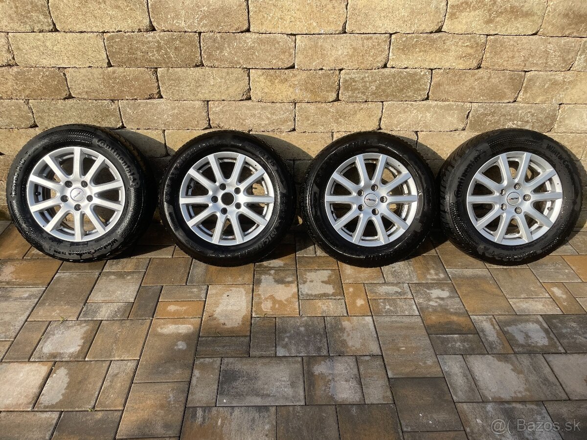 ELEKTRÓNY+PNEU 5X112 ET43 6JX15 VW ŠKODA SEAT - 2