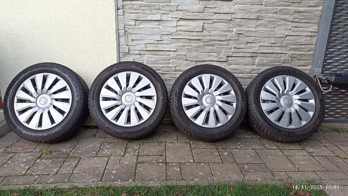 Zimná sada 205/55 R16 5x100 - 2