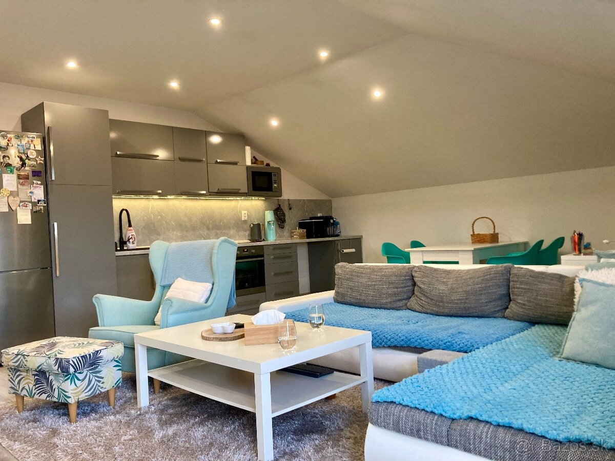 2-izbový byt 75m2 so zariadením + parkovacie miesto, KN - 2