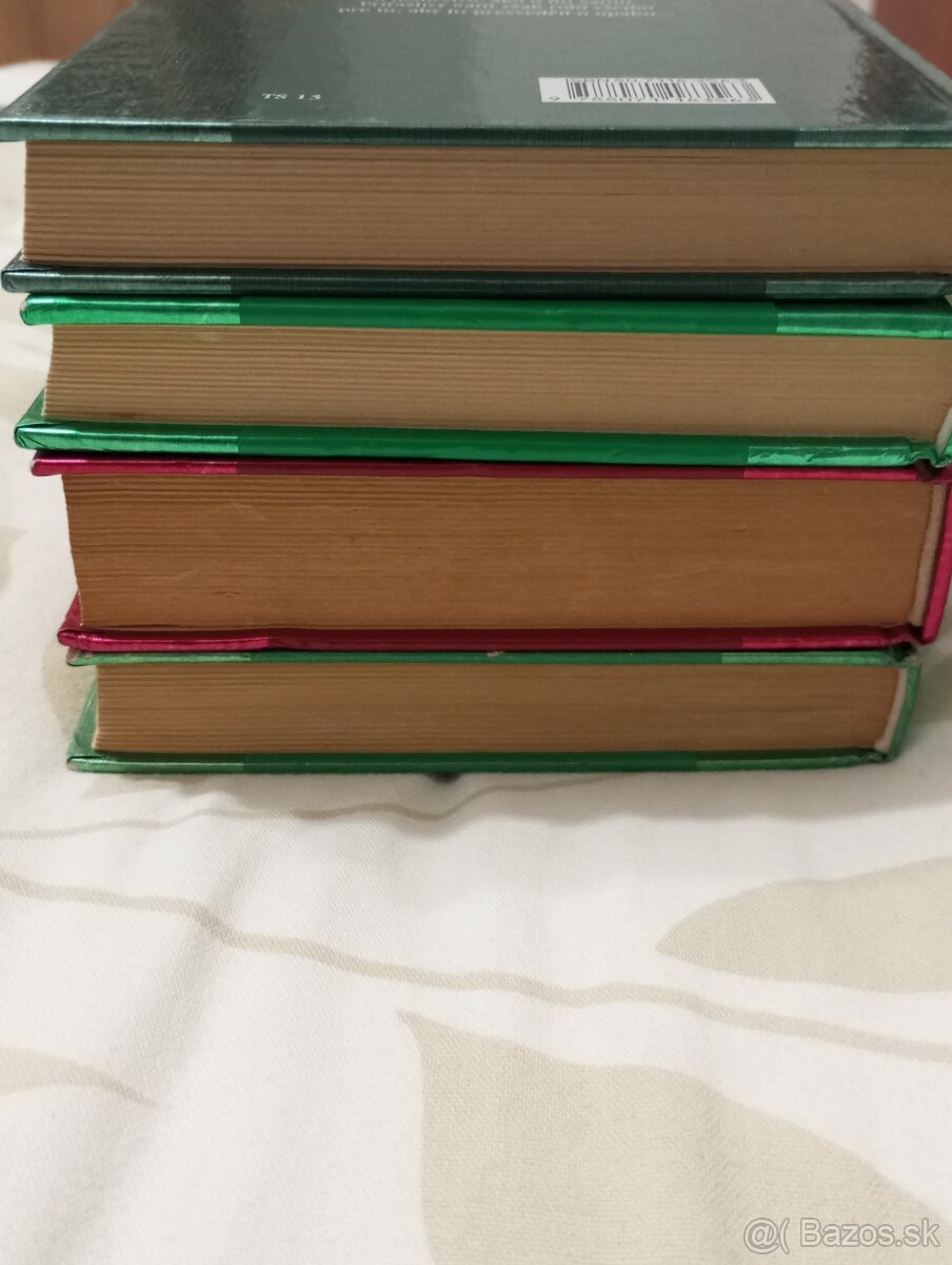 Romantické knihy 4 kusy za 8€ - 2