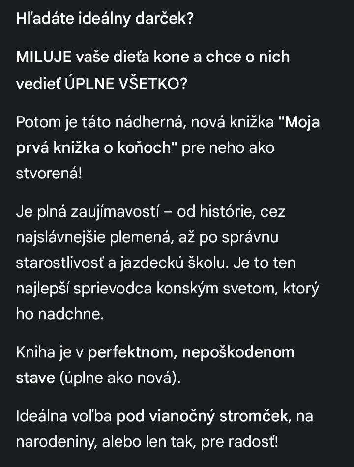 Kniha Moja prvá knižka o koňoch - 2