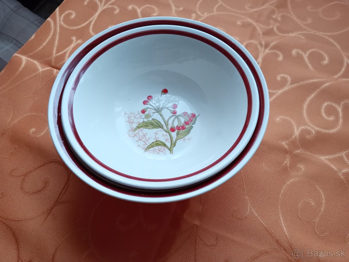 Biele porcelánové misky - 2