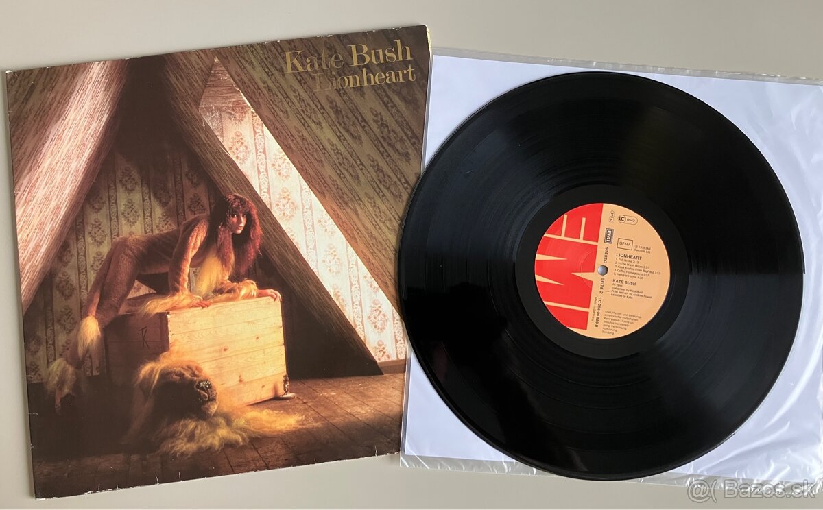 LP Kate Bush - Lionheart - 2