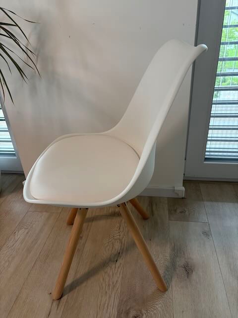 Kuchynská stolička KATHRYN (biela) - 2