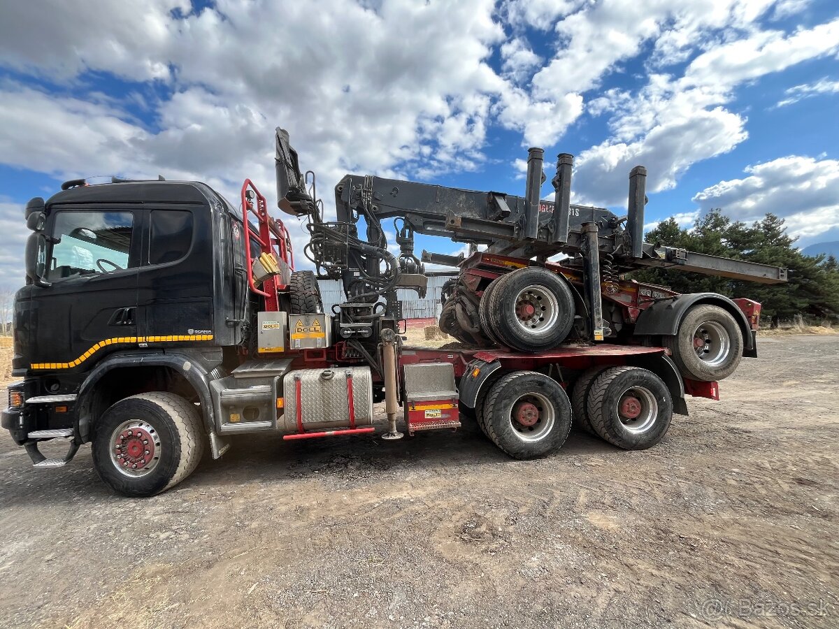 Lesovoz Scania G 450 6x6 - 2