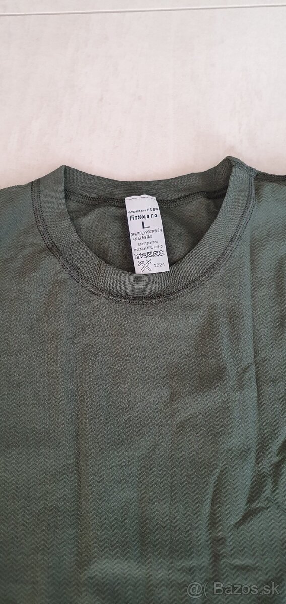 NOVÝ, vojenský termo nátelník, L - 2