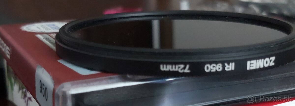 Ultrafialový filter Zomei IR 950 72mm - 2