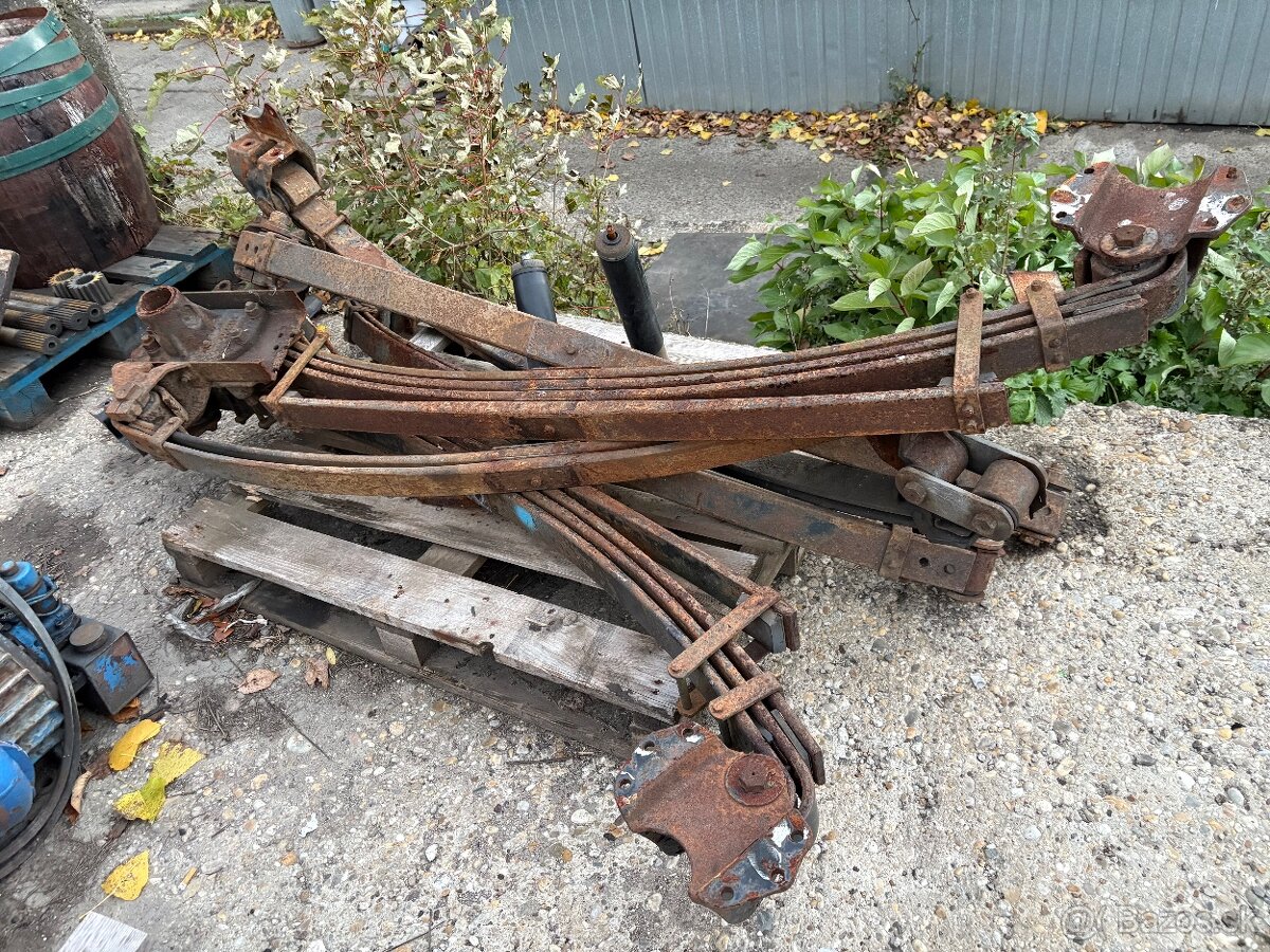 Avia daewo zadná naprava predné brzdy komplet pera pruzenia - 2