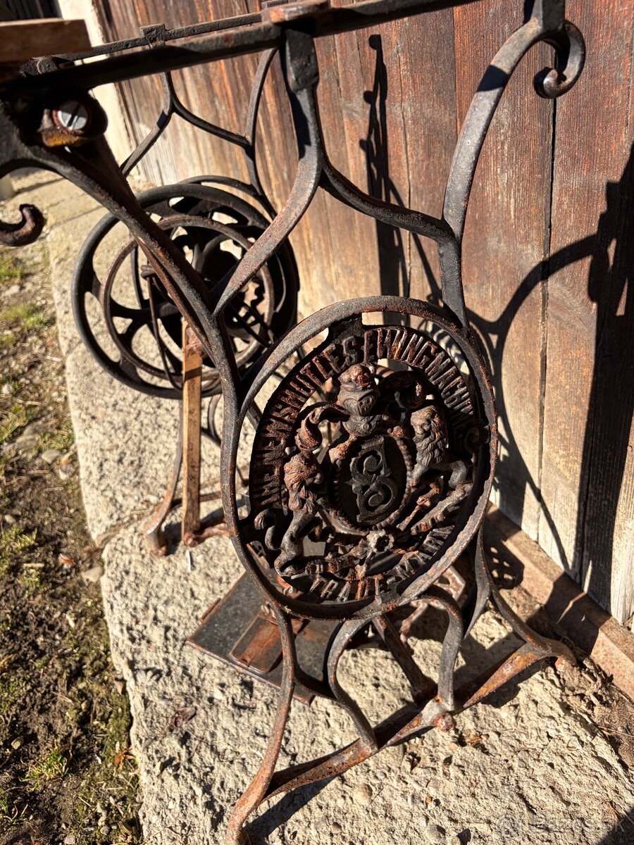 Predám Starožitný šiaci stroj Bradbury Oldham - 2