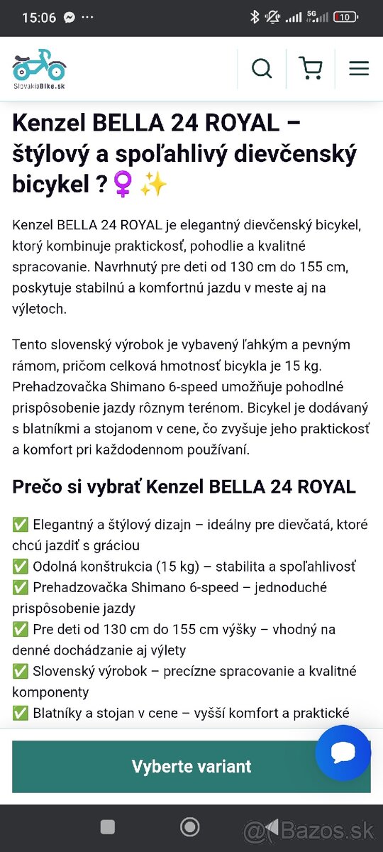 Bicykel Kenzel - 2