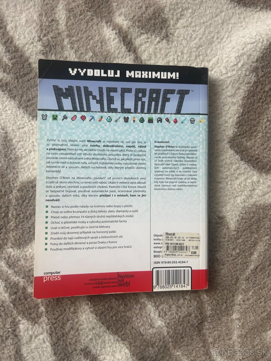 Kniha Minecraft vydoluj maximum - 2